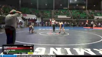 138 lbs Cons. Round 2 - Darius Clayton, Dora vs Micheal Pope, Piedmont