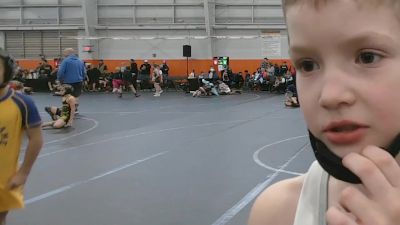 56 lbs Finals (2 Team) - Lucio Angie, Notre Dame Lions vs Liam Brosius, Silo WC