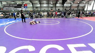 126 lbs Cons. Rd Of 16 - Forrest Von Haden, Team Utah vs Chance Shirley, Mat Demon Wrestling Club