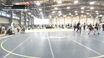 112 lbs 3rd Place - Lucas Layne, FL vs Jett Hines, WV