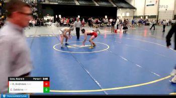 165 lbs Cons. Round 6 - Holden Andrews, Western Wyoming College vs Caden Dobbins, Air Force Prep