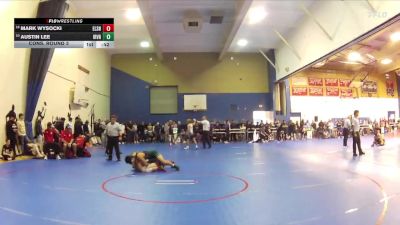 138 lbs Cons. Round 3 - Mark Wysocki, Elsinore vs Austin Lee, Irvine