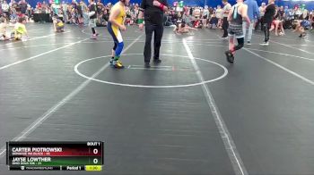 130 lbs Finals (2 Team) - Jayse Lowther, Ohio Gold 10k vs Carter Piotrowski, Donahue WA Black