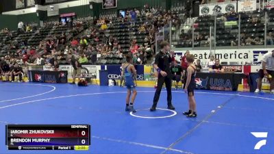 77 lbs Semifinal - Brendon Murphy, FL vs Iaromir Zhukovskii, IL