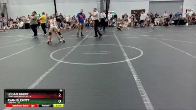 88 lbs Round 2 (6 Team) - Ryan Blewitt, Triumph vs Logan Barry, Terps Northeast MS