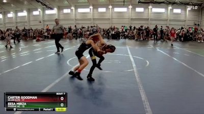 68 lbs Round 2 (8 Team) - Carter Goodman, Killer Elite vs Eesa Mirza, Phoenix WC