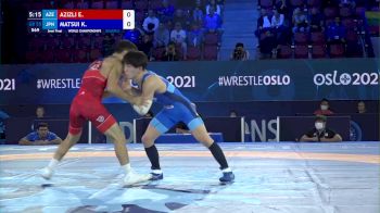 55 kg 1/2 Final - Eldaniz Azizli, Azerbaijan vs Ken Matsui, Japan