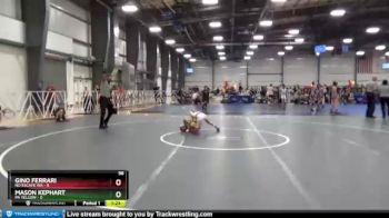 56 lbs Round 4 - Gino Ferrari, No Escape WA vs Mason Kephart, PA Yellow