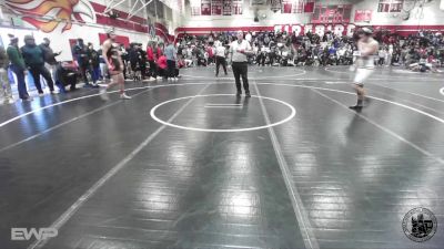 157 lbs Quarterfinal - Hunter Luna, St Francis vs Joseph Jimenez, Rancho San Juan