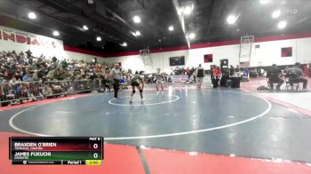 113 lbs Champ. Round 1 - Braxden O`Brien, Temescal Canyon vs James Fukuchi, Cerritos