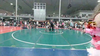 57 lbs Rr Rnd 8 - Rae Lynn Wallace, Lady Alpha Dogz - Girls vs Teal Brown, Apache - Girls