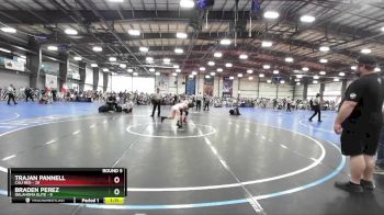 115 lbs Rd# 8- 12:30pm Saturday Final Pool - Trajan Pannell, Cali Red vs Braden Perez, Oklahoma Elite