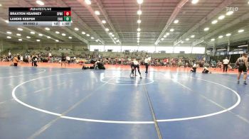 112 lbs Rr Rnd 2 - Braxton Kearney, FORGE M/S vs Landis Keefer, Eagles Wrestling