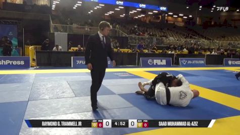 Saad Muhammad Al-Aziz vs Raymond G. Trammell Jr 2025 Pan Jiu Jitsu IBJJF Championship