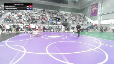 57 kg Cons. Sub-semis - Joely Slyter, Argo Wrestling Club vs Aspen Blasko, Laker Wrestling Club