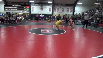 165 lbs 3rd Place Match - Joey Glendening, Burlington Notre Dame vs Keegan Birdsell, Mount Pleasant
