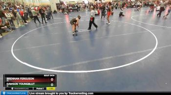 110 lbs Champ. Round 2 - Brennan Ferguson, NC vs Dawson Youngblut, IA