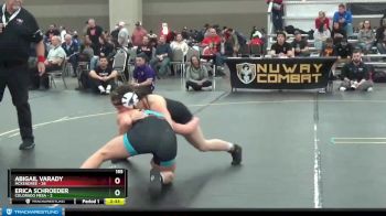 155 lbs Placement Matches (16 Team) - Abigail Varady, McKendree vs Erica Schroeder, Colorado Mesa