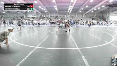 75 lbs Rr Rnd 3 - Maddon Gonzalez, Indiana Outlaws Silver vs Ashton Cornicelli, Micky's Maniacs White