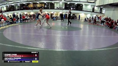 138 lbs Round 2 (16 Team) - Michaela Rankin, Brock University vs Sydney Park, North Central College (B)