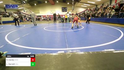 58 lbs Final - Kaiden Candy, Sperry Wrestling Club vs Liam Garrett, Collinsville Cardinal Youth Wrestling