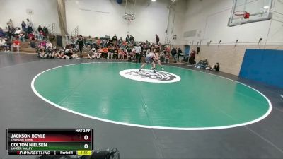 132A 1st Place Match - Colton Nielsen, Lander Valley vs Jackson Boyle, Thunder Ridge
