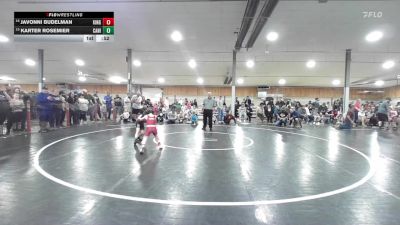 56 lbs Consi Of 16 #2 - Javonni Budelman, Kingston vs Karter Rosemier, Canisteo