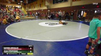 59 lbs Cons. Round 3 - Evan Strathman, Temecula Valley Wrestling Club vs Kayden Arevalos, Socal Grappling Wrestling Club