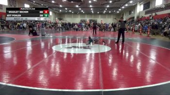 45 lbs Quarterfinal - Bradley Becker, Rum River Wrestling vs Jett Pohlen, Zumbrota-Mazeppa