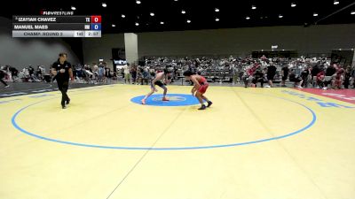 126 lbs Champ. Round 3 - Izayiah Chavez, TX vs Manuel Maes, NM