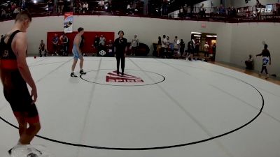 67 kg Champ. Round 2 - Trason Oehme, Air Force Regional Training Center vs Dakota Quinlan, Wrestling University