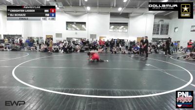 126 kg Final - Creighten Lassen, MWC Wrestling Academy vs Eli Schultz, Pinnacle Wrestling Club