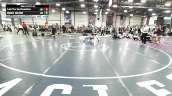 113 lbs Round Of 16 - Dakota Santamaria, 4M Power vs James Moore, Alien UFO