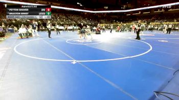 175 Class 1 lbs Semifinal - Peyton Shaver, St. Pius X (Festus) vs Braxton Ernst, Lafayette County