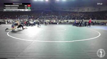 B4A-190 lbs Champ. Round 1 - Jaeden Johnson, Ft. Gibson vs Mason Barahona, Pauls Valley