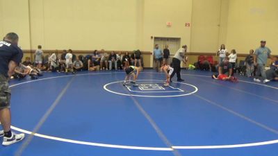 50 lbs Rr Rnd 3 - Joseph James, K8 All-American vs Bennett Morando, K8 Tristate Elite