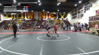 170 lbs Semifinal - Brooklyn Bittner, Project 8 Wrestling vs Helene-Lee Acuna, Legacy WC
