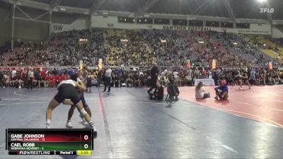 157 lbs Semis & 3rd Wb (16 Team) - Cael Robb, Nebraska-Kearney vs Gabe Johnson, Central Oklahoma