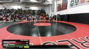 126 lbs Cons. Round 2 - Denzel Womely, Vista Peak vs Andrew Romero, Denver North