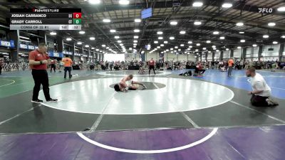 113 lbs Consi Of 32 #1 - Josiah Carranco, SC vs Grady Carroll, CT