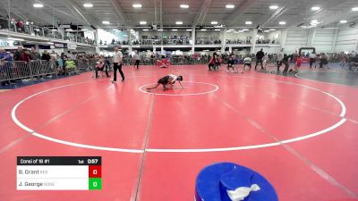 64 lbs Consi Of 16 #1 - Braiden Grant, Red Roots WC vs Jonathan George, None