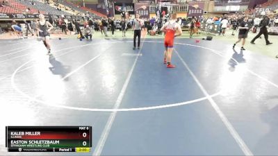 156-156 B Round 1 - Kaleb Miller, Illinois vs Easton Schletzbaum, Effingham Wrestling Club