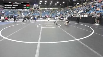 126 lbs Cons. Round 2 - Dawson Dunn, Kansas City - Piper HS vs Harrison Glover, Goddard