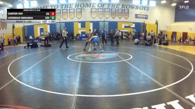 138 lbs Champ. Round 1 - Leonidas Miranda, Jesuit vs Carter Nix, Zephyrhills Christian