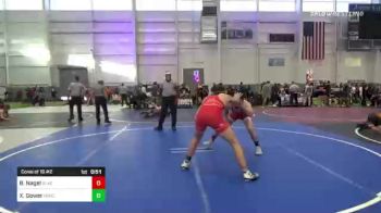 152 lbs Consi Of 16 #2 - Ben Nagel, Black Fox WC vs Xavier Gower, NorCal All-Stars