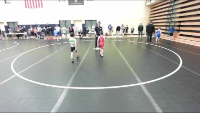 49 lbs Champ. Round 1 - Luke Crawley, NE vs Saeed Mirza, MN