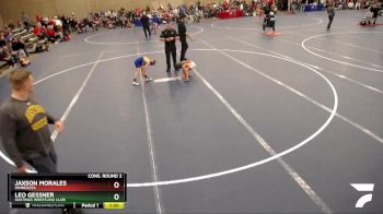 59-66 lbs Cons. Round 2 - Leo Gessner, Hastings Wrestling Club vs Jaxson Morales, Minnesota