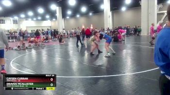 190 lbs Round 7 (8 Team) - Caysen Curran, Iowa Black vs Draven McAllister, Team Michigan Blue