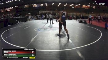 175 lbs Champ. Round 1 - Devyn Knight, Vancleave High School vs Maddox Witt, TUTTLE