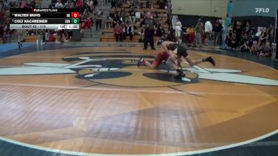110 lbs Round 2 - Colt Nachreiner, Sarbacker Wrestling Academy vs Walter Muhs, MN Elite